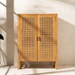 rattan cabinet
